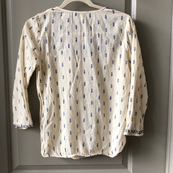 Like new! Lucky Brand boho top - Picture 3 of 4